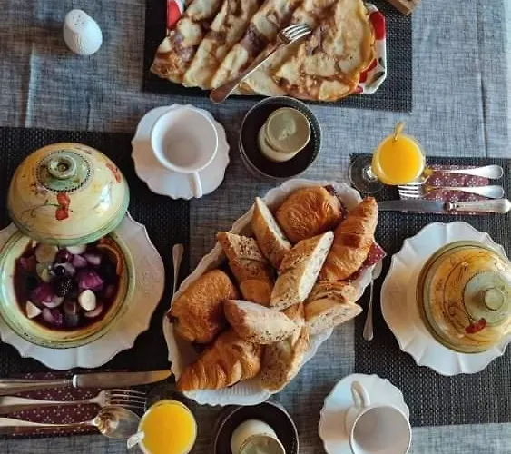 Les Hauts Vallons فندق مبيت وإفطار Puylaroque