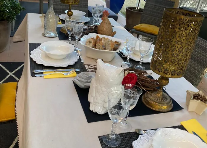 Les Hauts Vallons فندق مبيت وإفطار Puylaroque